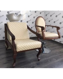 Шикарный комплект мебели для парикмахерских Mozart BEIGE мебель в салон красоты Шикарный комплект мебели для парикмахерских Mozart BEIGE мебель в салон красоты