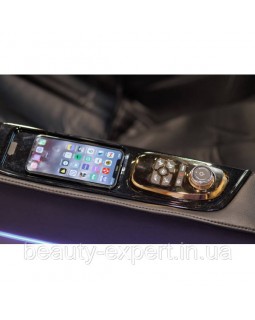 Кресло массажное LX100 Luxury Black массажное кресло с подогревом для роста до 200 кг-foto9
