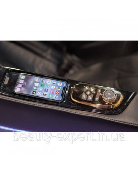 Кресло массажное LX100 Luxury Black массажное кресло с подогревом для роста до 200 кг-foto9
