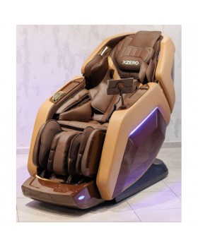 Крісло масажне для відпочинку вдома LX100 Luxury Brown для користувача зростом до 200 кг Крісло масажне для відпочинку вдома LX100 Luxury Brown для користувача зростом до 200 кг