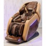 Крісло масажне для відпочинку вдома LX100 Luxury Brown для користувача зростом до 200 кг