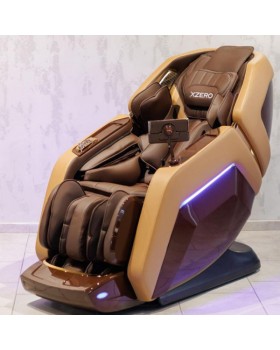 Крісло масажне для відпочинку вдома LX100 Luxury Brown для користувача зростом до 200 кг-foto3