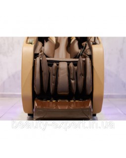 Кресло массажное для отдыха дома LX100 Luxury Brown для пользователя ростом до 200 кг-foto7