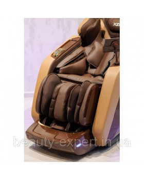 Кресло массажное для отдыха дома LX100 Luxury Brown для пользователя ростом до 200 кг-foto8