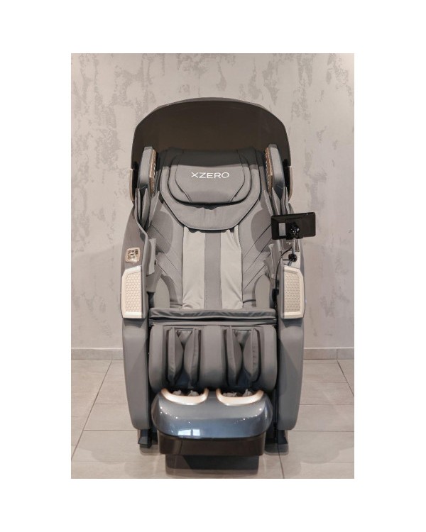 Крісло для домашнього відпочинку XZERO LX88 Luxury Grey масажне крісло для ваги до 140 кг