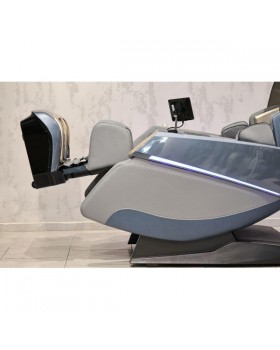 Кресло массажное для домашнего отдыха XZERO LX88 Luxury Grey массажное кресло для веса до 140 кг-foto7