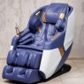 Крісло масажне для відпочинку XZERO X22 SL Premium Blue зі зростом користувача до 130 кг та вагою 190 см