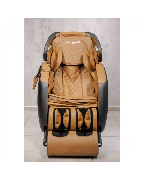 Крісло масажне XZERO Y9 SL Premium Black&Brown масажні крісла електричні для всього тіла