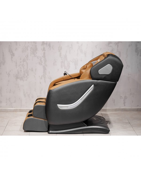 Крісло масажне XZERO Y9 SL Premium Black&Brown масажні крісла електричні для всього тіла