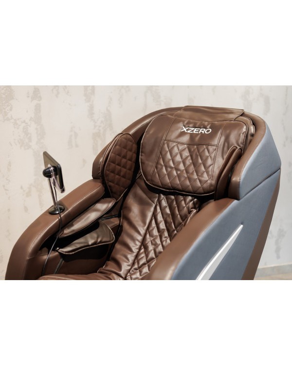 Крісло масажне з прогріванням XZERO X11 SL Premium Blue&Brown крісла масажні з функцією визначення форми тіла Крісло масажне з прогріванням XZERO X11 SL Premium Blue&Brown крісла масажні з функцією визначення форми тіла