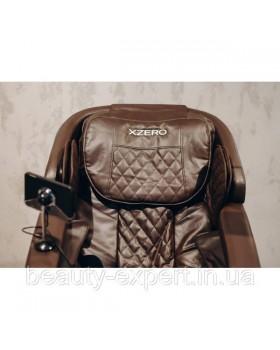 Кресло массажное с прогревом XZERO X11 SL Blue&Brown кресла массажные с функцией определения формы тела-foto7