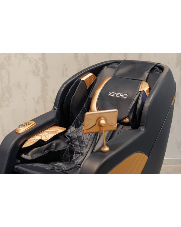 Крісло для масажу з регулюванням XZERO Y5 SL Blue крісла масажні з функцією витягування хребта