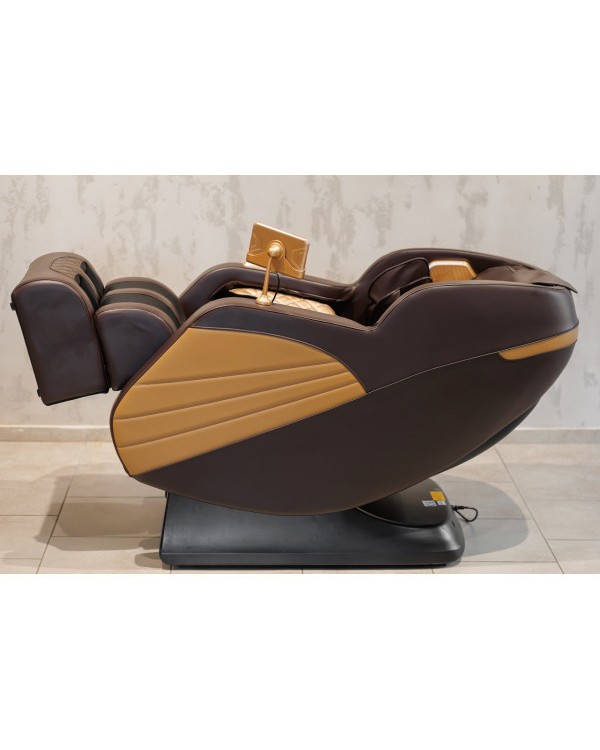 Масажне крісло для користувачів вагою до 130 кг XZERO Y5 SL Brown якісні масажні крісла
