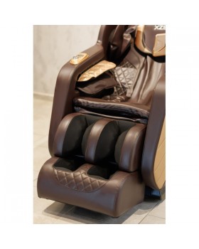 Масажне крісло для користувачів вагою до 130 кг XZERO Y5 SL Brown якісні масажні крісла-foto5