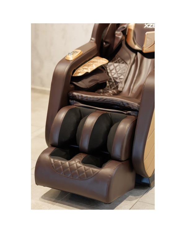 Масажне крісло для користувачів вагою до 130 кг XZERO Y5 SL Brown якісні масажні крісла