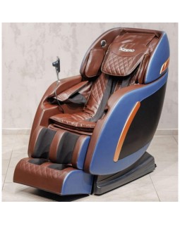 Кресло с массажем на вес до 135 кг XZERO Y14 SL Premium Blue массажное кресло с ИК обогревом спины Кресло с массажем на вес до 135 кг XZERO Y14 SL Premium Blue массажное кресло с ИК обогревом спины