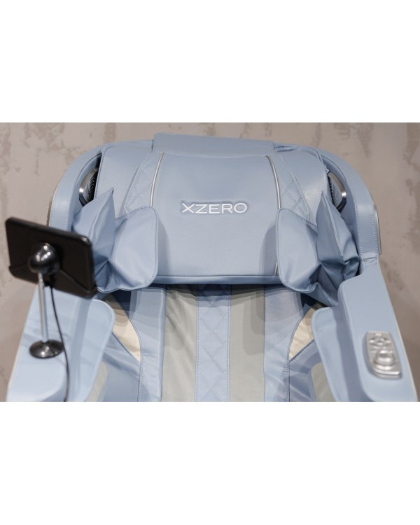 Крісло для відпочинку з масажем всього тіла XZERO Y18 SL Blue на зріст користувача до 185 см і вагою до 130 кг Крісло для відпочинку з масажем всього тіла XZERO Y18 SL Blue на зріст користувача до 185 см і вагою до 130 кг
