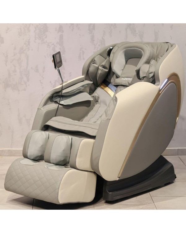 Електро крісло для масажу XZERO X10 SL Grey+White крісло масажер для дому Електро крісло для масажу XZERO X10 SL Grey+White крісло масажер для дому