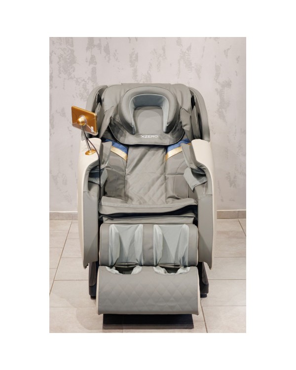 Електро крісло для масажу XZERO X10 SL Grey+White крісло масажер для дому Електро крісло для масажу XZERO X10 SL Grey+White крісло масажер для дому