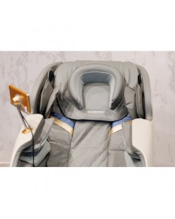 Электро кресло для массажа XZERO X10 SL Grey+White кресло массажор для дома-foto6