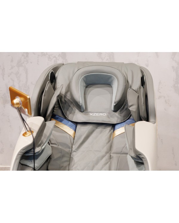 Електро крісло для масажу XZERO X10 SL Grey+White крісло масажер для дому Електро крісло для масажу XZERO X10 SL Grey+White крісло масажер для дому