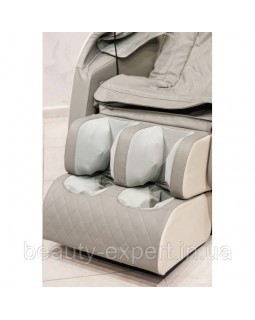 Электро кресло для массажа XZERO X10 SL Grey+White кресло массажор для дома-foto8