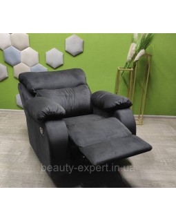 СПА Реклайнер для педикюра Comfort_BR педикюрный кресло-реклайнер в велюре-foto9