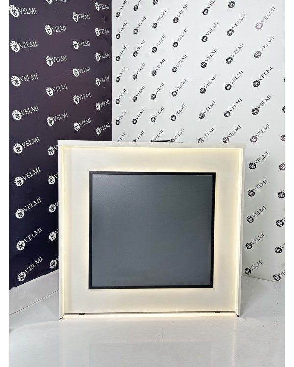 Рецепція з підсвічуванням LED VM427 стійка адміністратора FANCY стіл стійка ресепш для роботи адміністратора Рецепція з підсвічуванням LED VM427 стійка адміністратора FANCY стіл стійка ресепш для роботи адміністратора