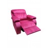 Мягкое раскладное педикюрное кресло-реклайнер Comfort_pink_BR кресло для педикюра в салон красоты