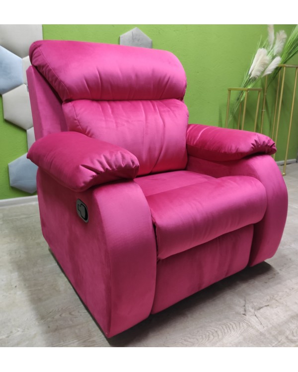 Реклайнер для педикюру Comfort_pink_BR розкладне педикюрне крісло-реклайнер