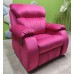 Реклайнер для педикюру Comfort_pink_BR розкладне педикюрне крісло-реклайнер
