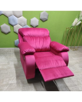 Мягкое раскладное педикюрное кресло-реклайнер Comfort_pink_BR кресло для педикюра в салон красоты-foto5
