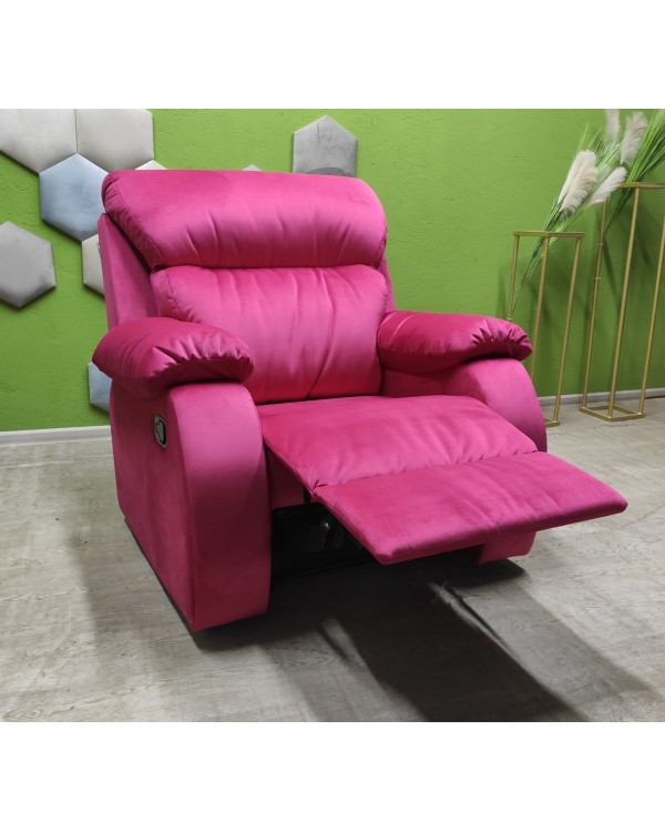 Реклайнер для педикюру Comfort_pink_BR розкладне педикюрне крісло-реклайнер