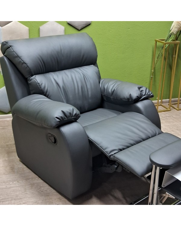 Крісло-реклайнер для педикюру COMFORT_Мех Grey розкладне крісло педикюрне реклайнер для салонів Крісло-реклайнер для педикюру COMFORT_Мех Grey розкладне крісло педикюрне реклайнер для салонів