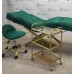 Комплект меблів з трьох предметів для Lashmaker (кушетка анатомічна стульчик та візок BR) Комплект меблів з трьох предметів для Lashmaker (кушетка анатомічна стульчик та візок BR)