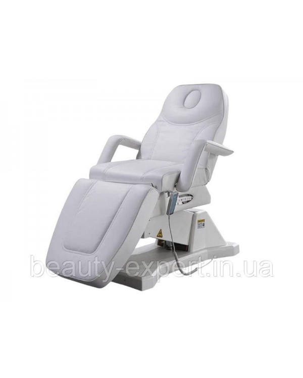 Електрична стаціонарна крісло-кушетка косметологічна мод.YY-878-3М white