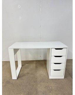 Стол для мастера маникюра Маникюрный однотумбовый столик WHITE MRСМ-100-00-foto7