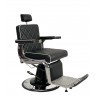 Перукарське чоловіче крісло для стрижки Barber Prime Black VM-09