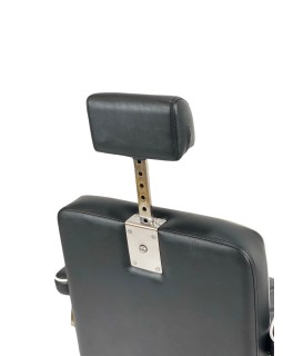 Перукарське чоловіче крісло для стрижки Barber Prime Black VM-09-foto7