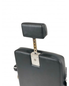 Перукарське чоловіче крісло для стрижки Barber Prime Black VM-09-foto7