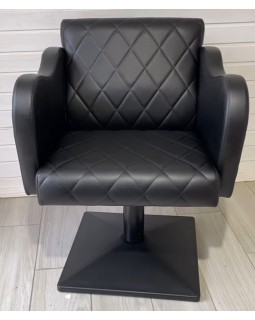 Стильное парикмахерское кресло KETRIN BLACK кресло мастера парикмахера-foto3