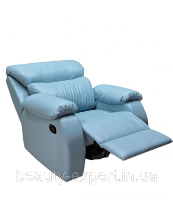 Крісло-реклайнер для педикюру COMFORT розкладне педикюрне крісло з механічним регулюванням