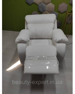 Кресло-реклайнер с электроприводом COMFORT_Electro педикюрное кресло (чехол на подножку в ПОДАРОК)-foto7