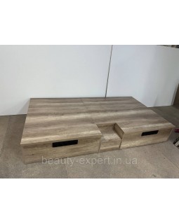 Подиум ПОД-04а для педикюрного реклайнера двойной подиум с розетками нагрузка 250+кг-foto8