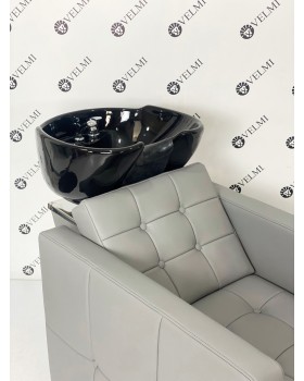 Парикмахерская кресло-мойка Candy мойки для салона красоты Vm 2047_Palazzo Grey-foto3