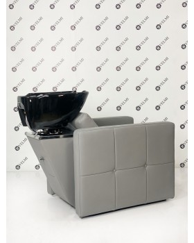 Парикмахерская кресло-мойка Candy мойки для салона красоты Vm 2047_Palazzo Grey-foto6