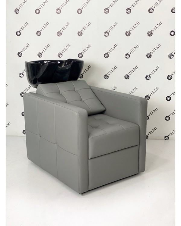 Парикмахерская кресло-мойка Candy мойки для салона красоты Vm 2047_Palazzo Grey Керамика Young Польша Парикмахерская кресло-мойка Candy мойки для салона красоты Vm 2047_Palazzo Grey Керамика Young Польша
