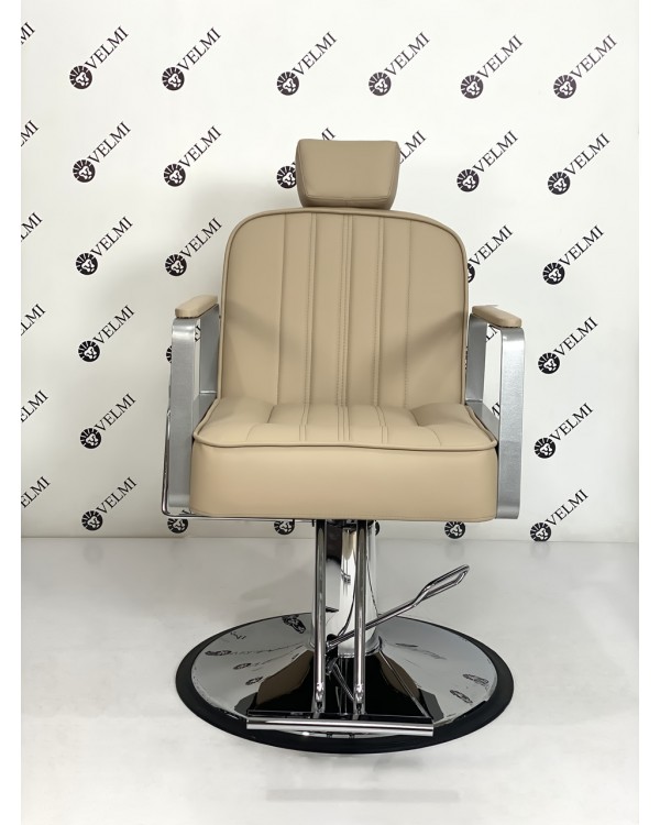 Перукарське чоловіче крісло Barber Bronx крісло з підголівником та підніжкою для Barbershop Перукарське чоловіче крісло Barber Bronx крісло з підголівником та підніжкою для Barbershop
