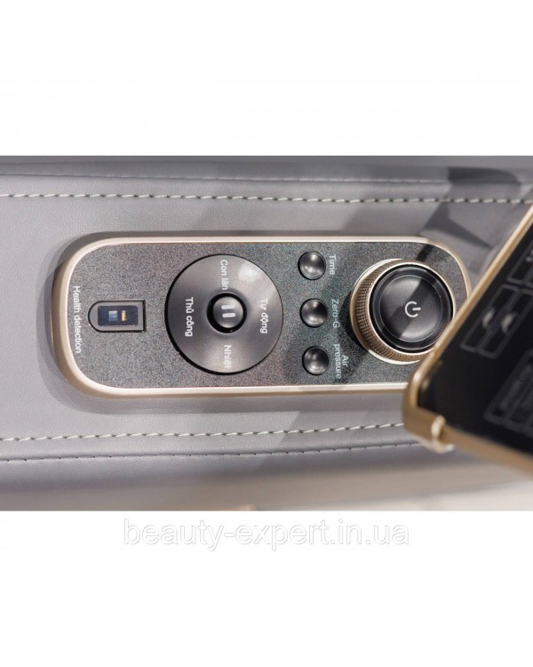 Крісло масажне XZERO X22 SL Premium GREY 6 крісло для масажу з функцією обігріву