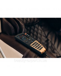 Массажное электрическое кресло XZERO Y9 SL Premium White+Brown кресло для отдыха с массажем-foto10